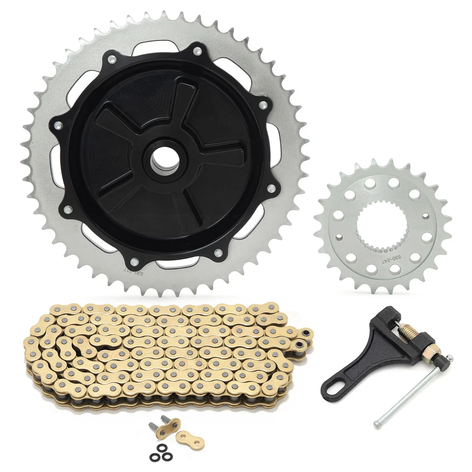Chain Drive Sprocket Conversion Kit for Harley Touring Road Glide Twin M8 09-24 - Image 2 of 4