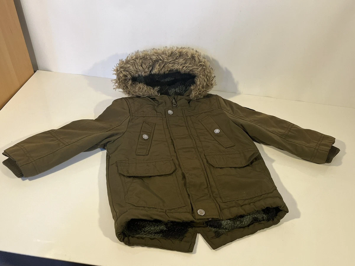 Boys Winter Jacket Padded Coat Age 2 3 Years From George