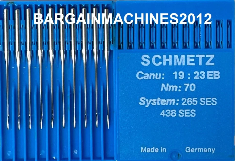 PFAFF 438 ZIG-ZAG SCHMETZ SYS:265SES 438SES SIZE:70/10 INDUST SEWING MCHN NEEDLE - Image 3 of 3