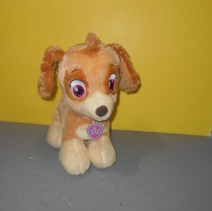 Build A Bear Paw Patrol Real Talking Skye Girl Puppy Dog Plush Stuffed Toy 12