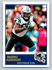 Mario Addison 2019 Score #262 Carolina Panthers