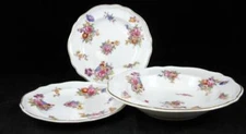 Spode Carolyn Lot of 2 Bread Plates and 1 Rim Soup Bowl Y6987