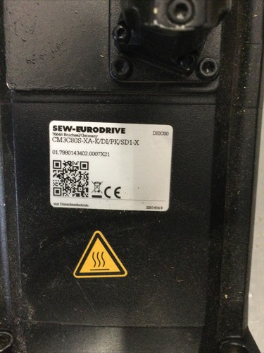 COSER EURODRIVE CM3C80S-XA-K/DI/PK/EZ2Z/SD1-X SERVOMOTOR SÍNCRONO 2.6KW - Imagen 2 de 2