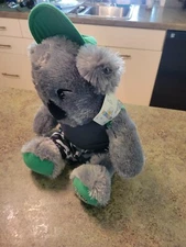 Vintage Build A Bear BAB 16" Plush Stuffed Animal THE KOALA TIMES New w Tag