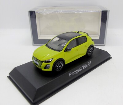 NOREV 472840 Peugeot 208 GT 2024 Jaune Agueda 1/43