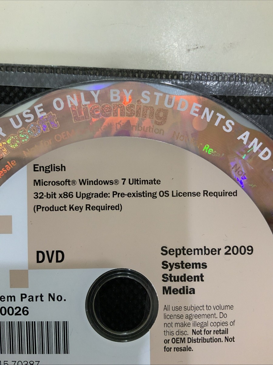 その他 windows7 32bit Microsoft Windows 7 Ultimate with Service Pack 1 (32-bit