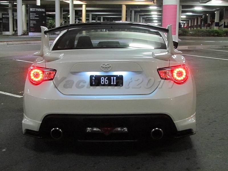 FRP Nur Spec Style Rear Spoiler For Toyota GT86 FT86 ZN6 FRS Subaru BRZ ZC6 - Picture 3 of 10