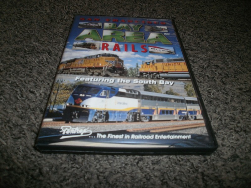 SAN FRANCISCO BAY AREA RAILS DVD PENTREX SOUTH BAY RAILROAD ENT.