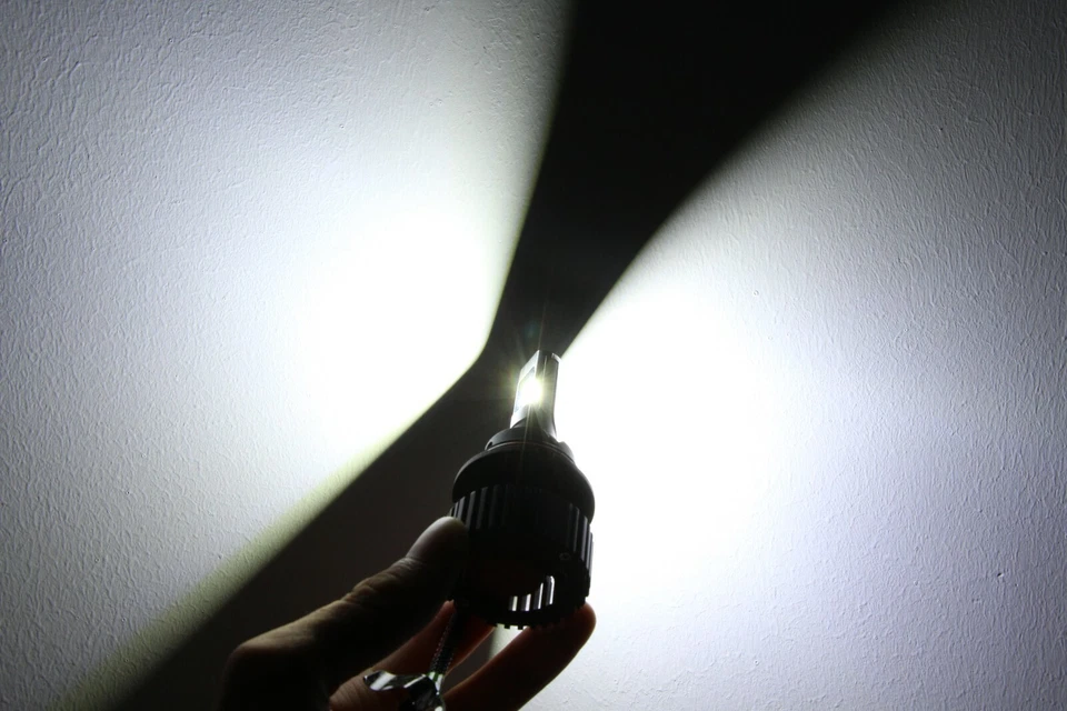 Allá Lighting LED HB1 9004 Bombilla Faro 12V Pickup How Low Beam Lámpara Blanca Foto 3 de 4