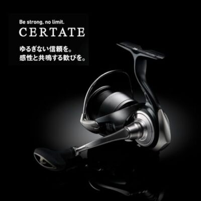 Daiwa 24 CERTATE LT3000-XH Spinning Reel 2024 model compact size