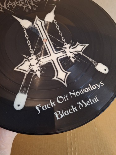 NARGAROTH Fuck Off Nowadays Black Metal picture LP / Mayhem, Gorgoroth, 1349 - Picture 5 of 9