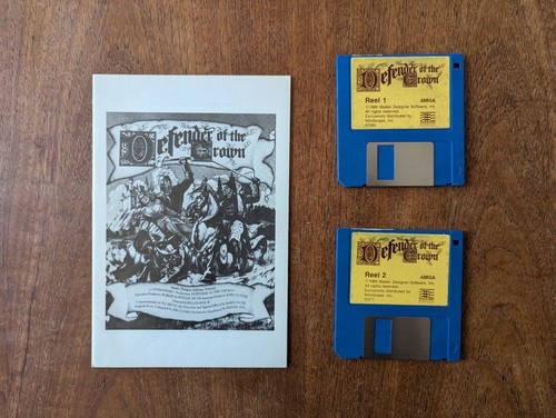 The Colony Sur Amiga (1990) - Jeu Vidéo Vintage Rare Mindscape, état Proche Du Neuf