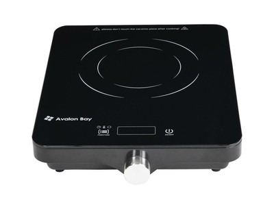 Avalon Bay Portable Induction Cooktop Electric Burner Compact