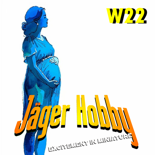 W22 – Scale Model Figure Pregnant Woman Holding Baby Bump Multiple Scales - Picture 12 of 30