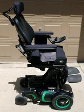 2016 Permobil F5 RNET Power Wheelchair SEAT LIFT RECLINE 336 miles GREEN