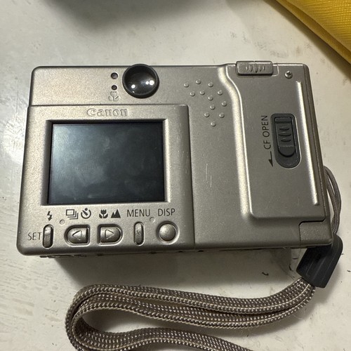 Canon PowerShot S110 1.5-Inch LCD 2.1MP Digital Elph Camera - Untested No Batt - Picture 3 of 5