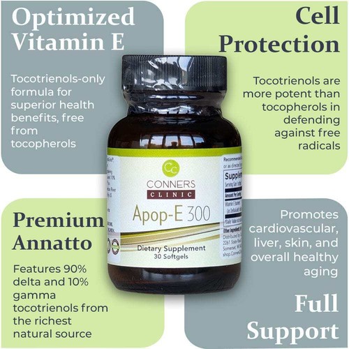 Apop-E 300 - Powerful Vitamin E - 30 Count - 第 4/5 張圖片