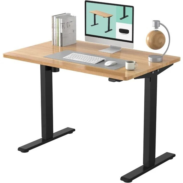 Flexispot Standing Desk 48 x 30 Inches Height Adjustable Electric Sit Stand Home-image