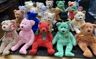 Big Vintage Lot of 20 Beanie Babie's - unsearched - Sealed Tags Mint