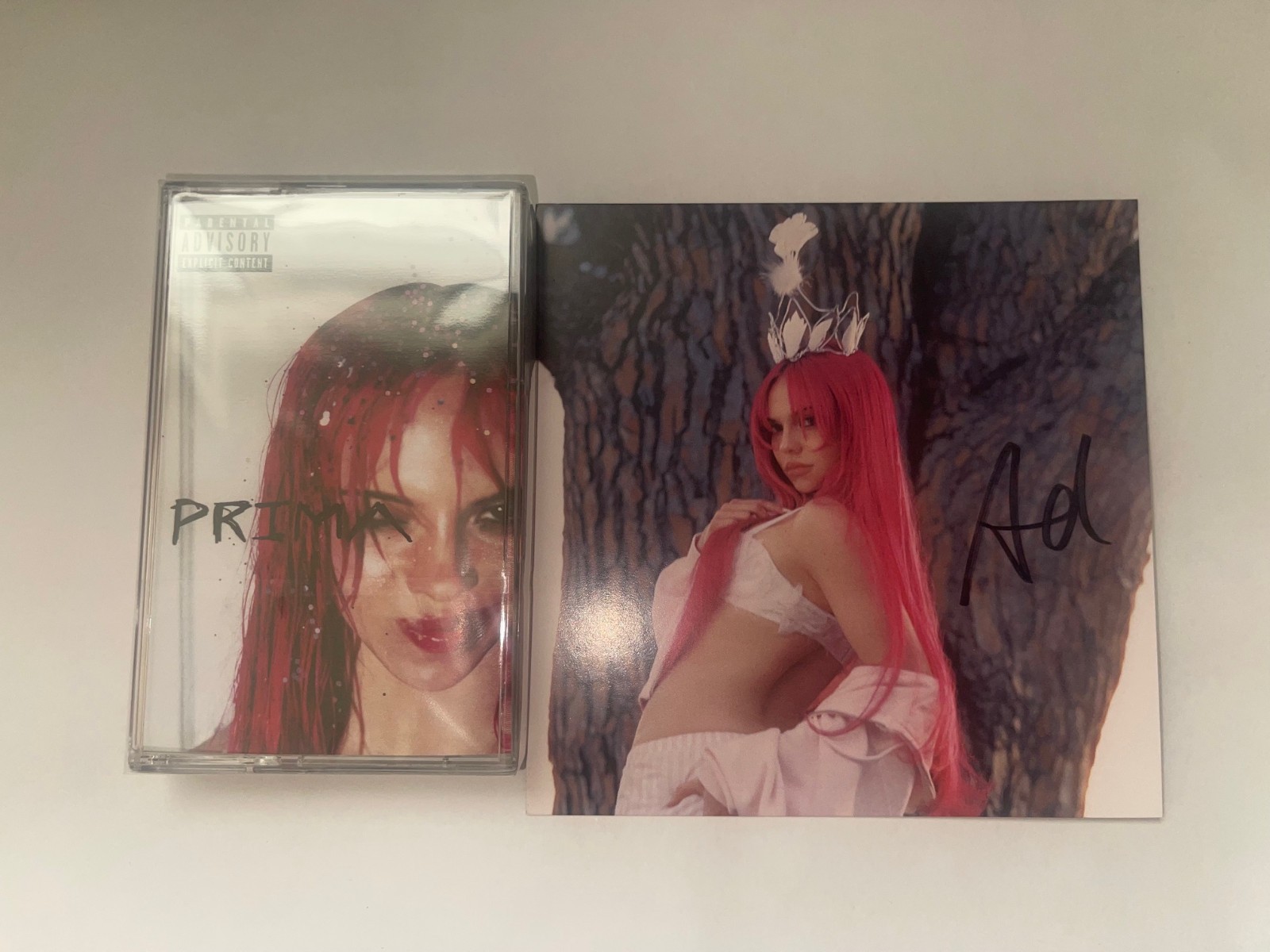 Prima Silver Glitter Cassette + Art Card