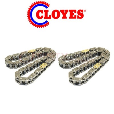 2 pc Cloyes Upper Engine Timing Chain for 2007-2010 Ford Edge - Valve Train  po