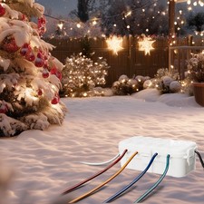 RESTMO Outdoor Electrical Box Waterproof Weatherproof extension cords cover