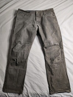 Kuhl Free Rydr Pants Mens Size 38x30 Gray Vintage Patina Dye Canvas Hiking 5015