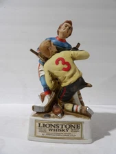 Lionstone Hockey Players Decanter
