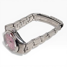 Rolex Oyster Perpetual Ladies 26 mm Steel Candy Pink Dial Watch 6618 Circa 1963 4