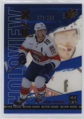 2024-25 SPx Holoview F/X Blue 375/399 Matthew Tkachuk #HV-22 a2p