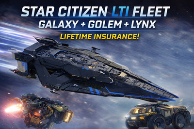 Star Citizen LTI Ships   RSI Galaxy + Golem + Lynx + Rare Event Rewards