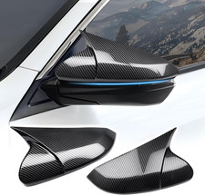 Side Rear View Mirror Cover Exterior Accessories Rearview Wing Mirror Caps Cover
