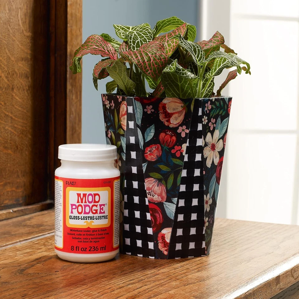 Sellador a base de agua Mod Podge, pegamento y acabado, 32 OZ, brillo CS11203 Foto 4 de 4