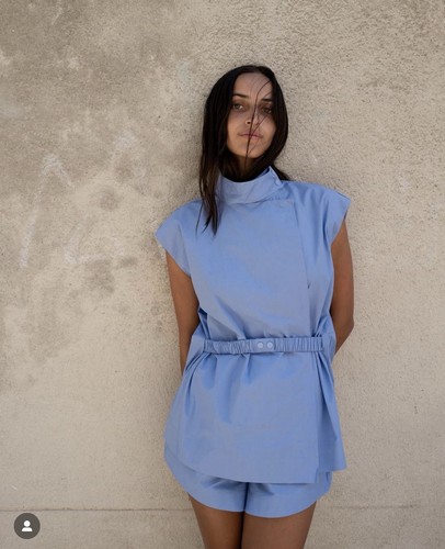 Sir The Label - Nouveaux Collared Top & Short - Size 2 - Picture 2 of 5