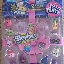 Shopkins Season 7 Join the Party Figurine Blind Box Pack w/ Accessory Age 5 