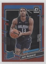 2023-24 Panini Donruss Optic Rated Rookie Red Prizm 11/99 Jett Howard #240 0m89
