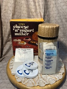 VINTAGE VINO HOMEMADE CHEESE N YOGURT MAKER