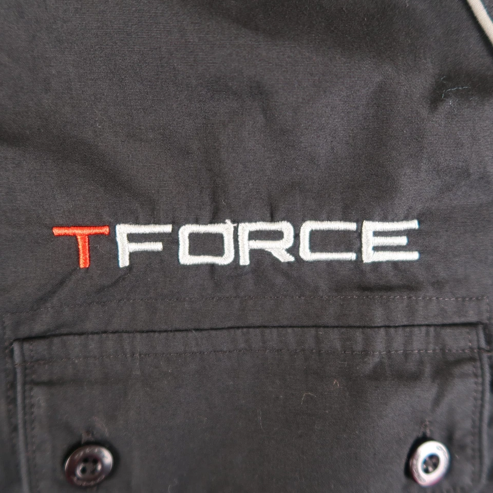 Vintage Oakley BFGoodrich Tires TFORCE Toyota Mechanics Shirt Men's Sz L Black - Image 4 of 4