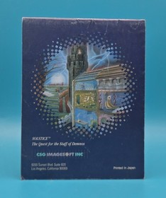 Solstice [NES-LX-USA ☆] (Nintendo Entertainment System) Manual Only