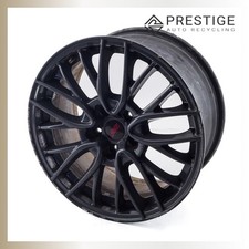 2015-2017 Subaru Wrx Sti Alloy Wheel Rim 18x8.5j W Cap Black 28111va031