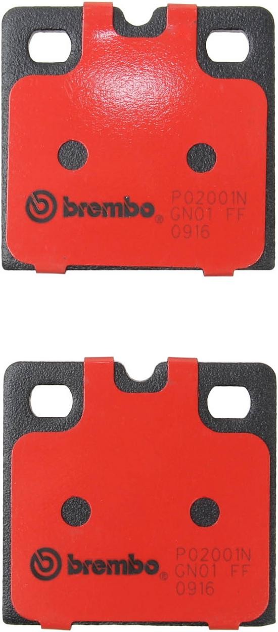 Rear Disc Brake Pad Set for 2021-2022 Acura NSX