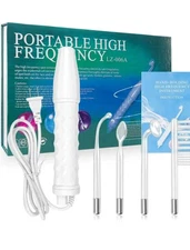 High Frequency Machine Portable Handheld Facial Wand Skin Tightening Wrinkles