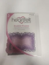 Heartfelt Creations Booklet Frames And Booklet Basics Decorative Dies Craft Set