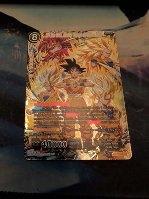 Dragon Ball Master BT30-151 SCR SS Son Goku Three Glorious