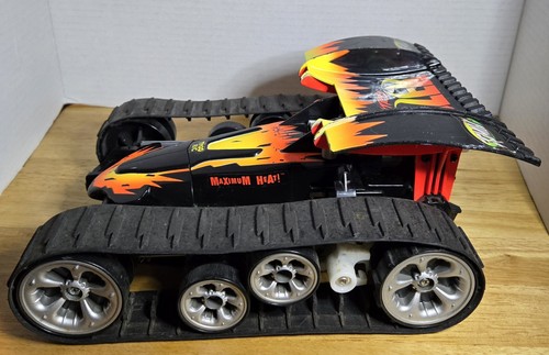 VINTAGE DOZER TYCO NITRO RC CAR 49 MHZ R/C MAX HEAT 1997 Works. - Picture 4 of 7
