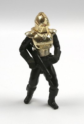 Vintage Battlestar Galactica Gold Cylon Commander Complete 1978 Mattel NEAR MINT