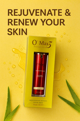 O² Max3 Radiant Serum   Skin Rejuvenation & Glow Booster   30ml
