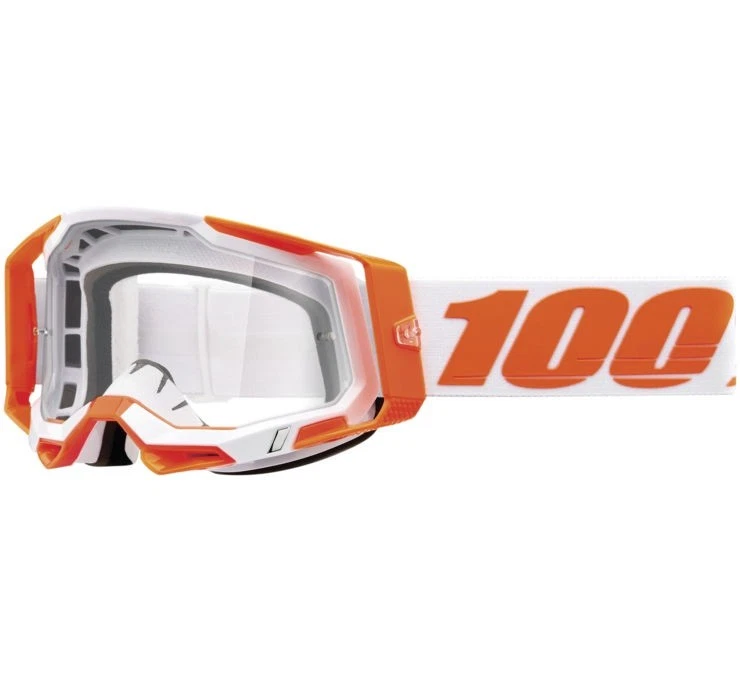 100% Racecraft 2 Fahrradbrille Weiß flame - Bild 1 von 1