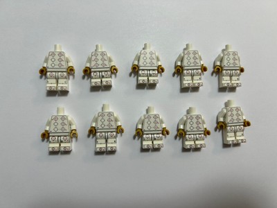 LEGO Factory Testdruck (C7) - 10 Stück weißer Torso RAR