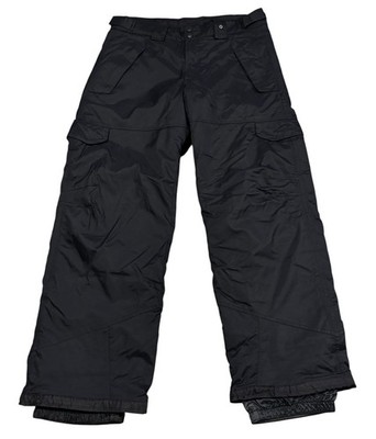 Polar Edge Silver Series Snow Ski Pants Men s L Black Waterproof Insulated